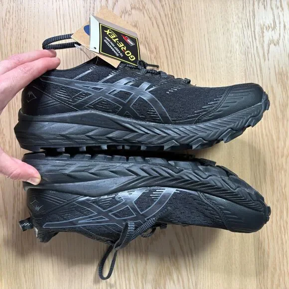 Asics Gel Trabuco GTX Goretex - Black/Graphite - Women's Size 9.5 - (NWT) - Picture 2 of 5
